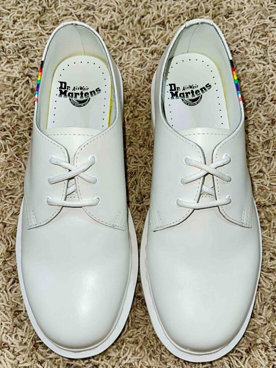 Dr. Martens 1461 For Pride Smooth Leather Lace-Up Oxford Shoes, Men’s 9/Women 10 main image 11